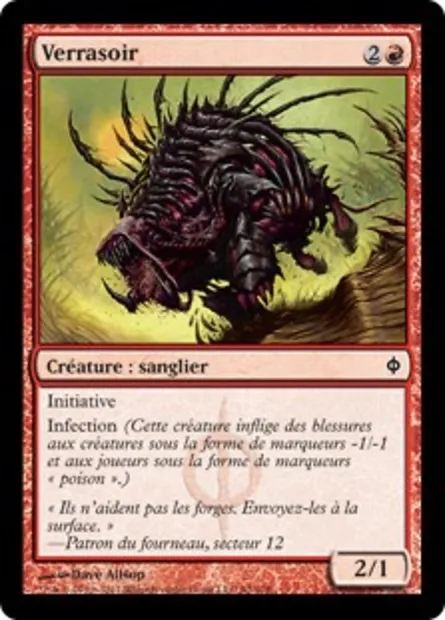 Verrasoir, carte Magic NPH 92 — extension La Nouvelle Phyrexia