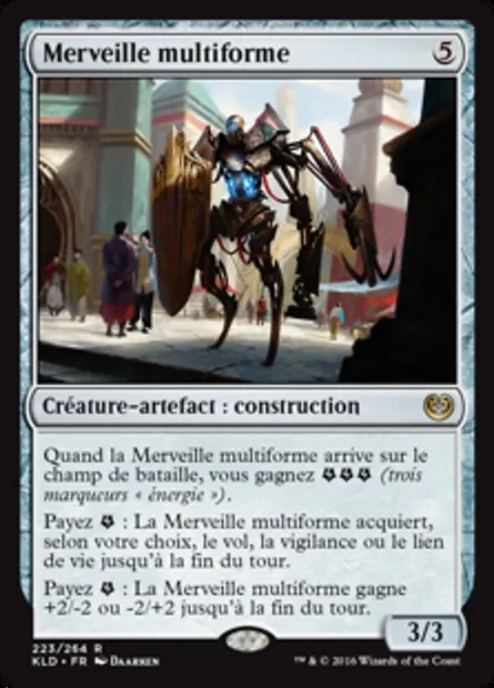 Merveille multiforme, carte Magic KLD 223 — extension Kaladesh