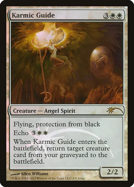Karmic Guide, Magic card J12 4 — Judge Gift Cards 2012 set