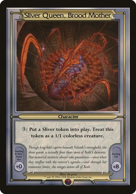 Sliver Queen, Brood Mother, carte Magic PVAN 307 — extension Vanguard Series