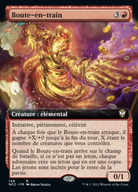 Boute-en-train, carte Magic NCC 148 — extension New Capenna Commander
