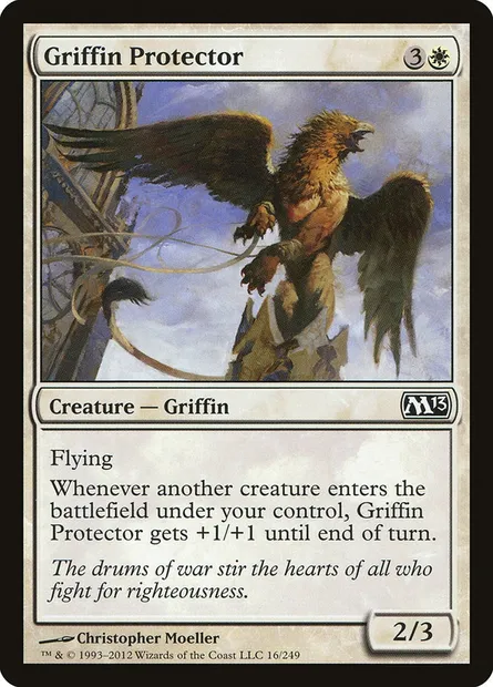 Griffin Protector, Magic card M13 16 — Magic 2013 set
