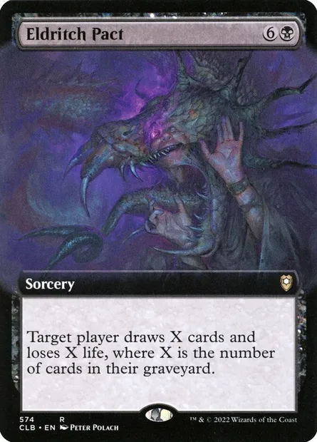 Eldritch Pact, Magic card CLB 574 — Commander Legends: Battle for Baldur's Gate set