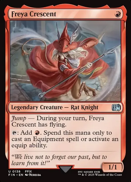 Freya Crescent, Magic card FIN 138 — Final Fantasy set