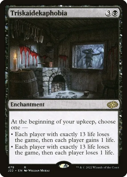 Triskaidekaphobia, Magic card J22 479 — Jumpstart 2022 set