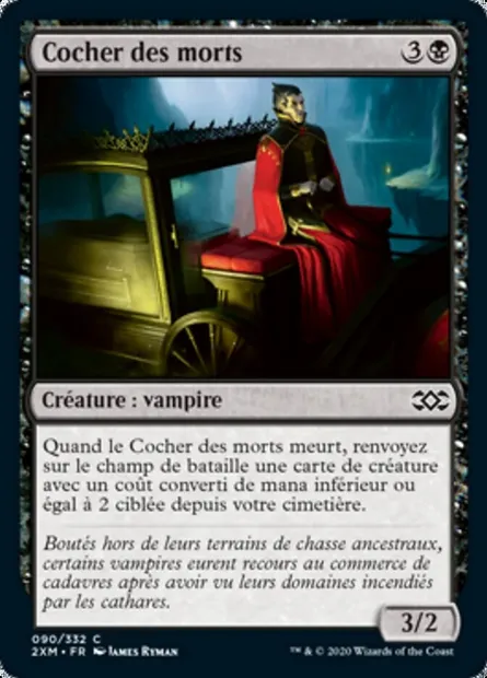 Cocher des morts, carte Magic 2XM 90 — extension Double Masters