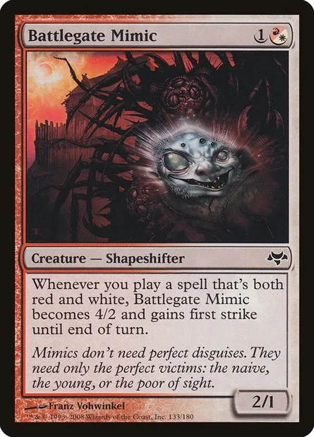 Battlegate Mimic, Magic card EVE 133 — Eventide set
