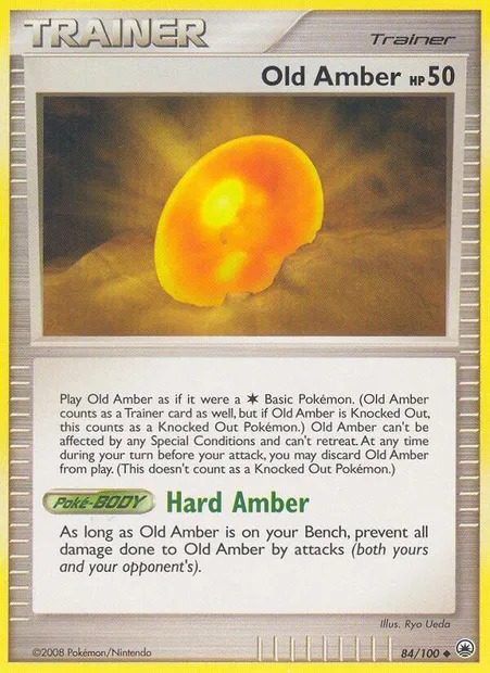 Vieil Ambre, carte Pokémon MD 84 — extension Aube Majestueuse