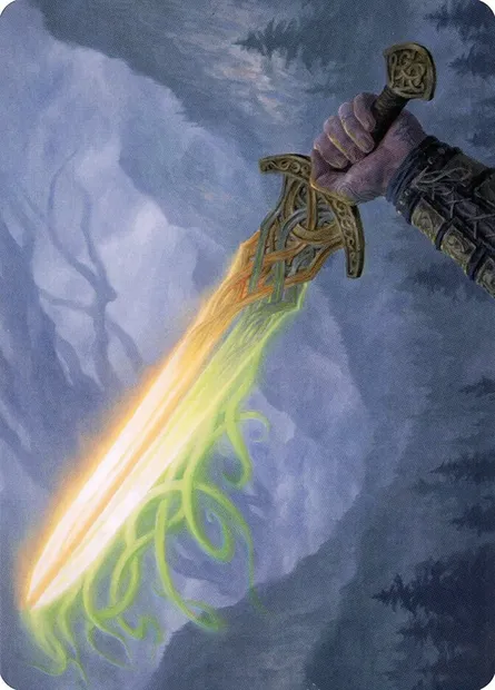 Sword of Hearth and Home // Sword of Hearth and Home, carte Magic AMH2 64 — extension Modern Horizons 2 Art Series