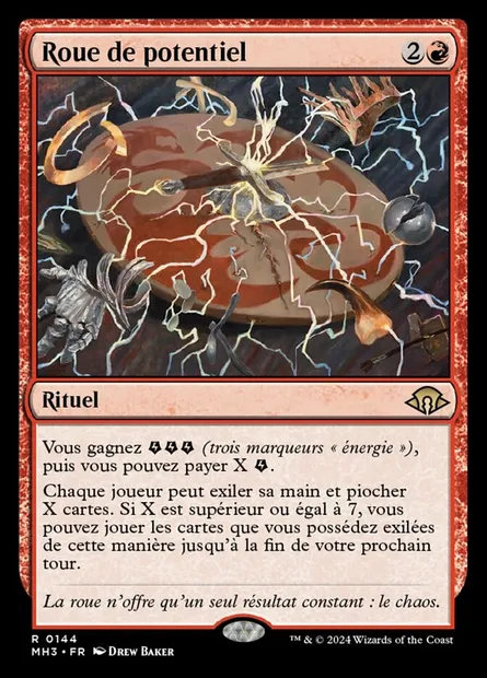 Roue de potentiel, carte Magic MH3 144 — extension Modern Horizons 3