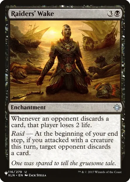 Raiders' Wake, Magic card PLST XLN-116 — The List set