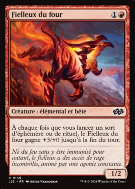 Fielleux du four, carte Magic J25 139 — extension Foundations Jumpstart