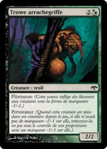 Trowe arrachegriffe, carte Magic EVE 127 — extension Coucheciel