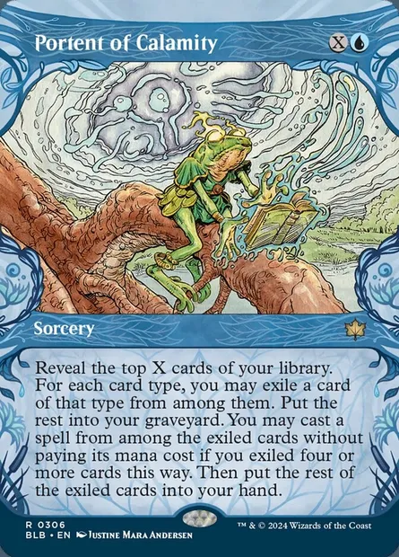 Portent of Calamity, Magic card BLB 306 — Bloomburrow set