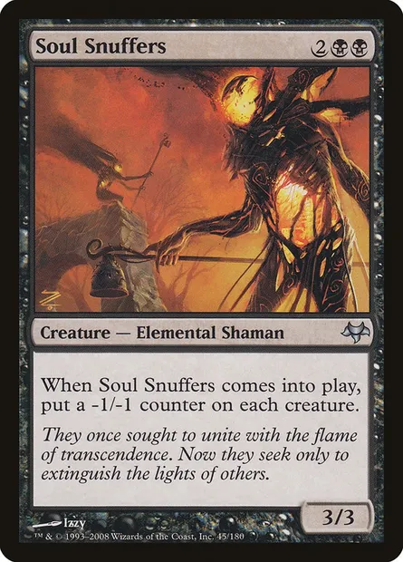 Soul Snuffers, Magic card EVE 45 — Eventide set