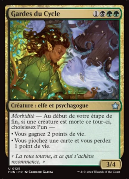 Gardes du Cycle, carte Magic FDN 125 — extension Foundations