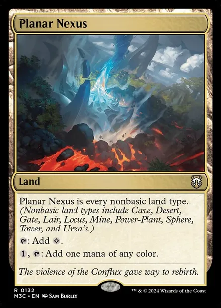 Planar Nexus, Magic card M3C 132 — Modern Horizons 3 Commander set