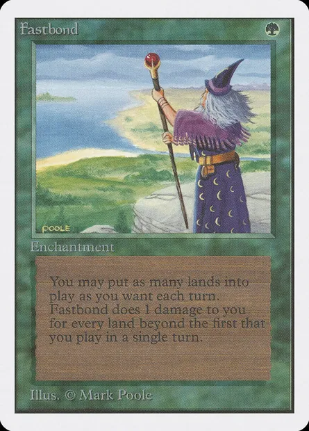 Fastbond, Magic card 2ED 193 — Unlimited Edition set