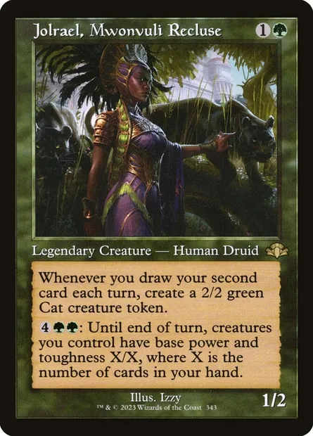 Jolrael, Mwonvuli Recluse, Magic card DMR 343 — Dominaria Remastered set