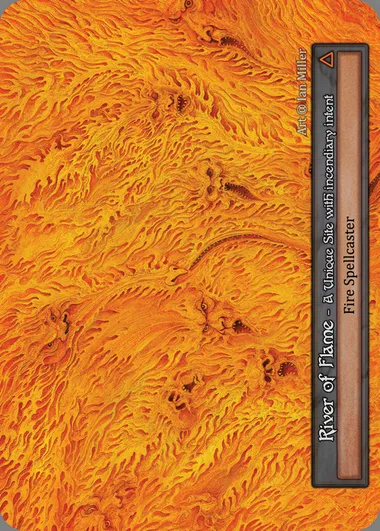 River of Flame, Sorcery card ALP 387 — Alpha set