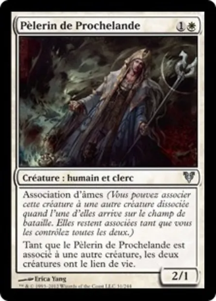 Pèlerin de Prochelande, carte Magic AVR 31 — extension Avacyn ressuscitée