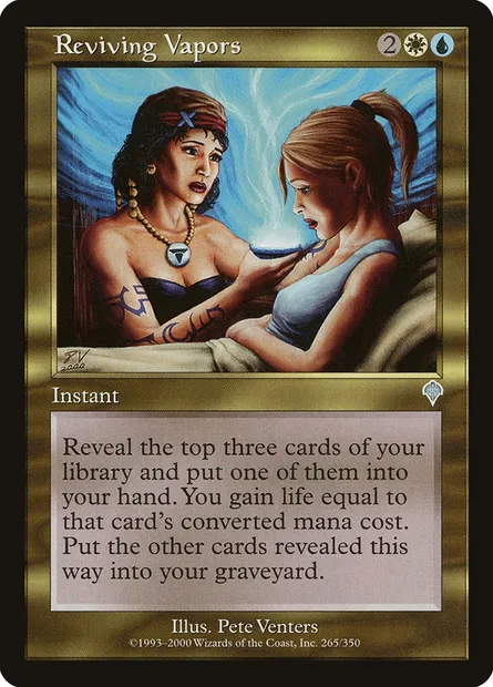 Reviving Vapors, Magic card INV 265 — Invasion set