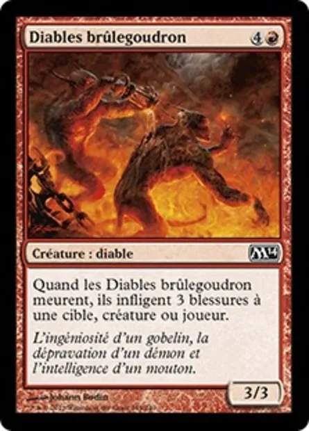 Diables brûlegoudron, carte Magic M14 149 — extension Magic 2014