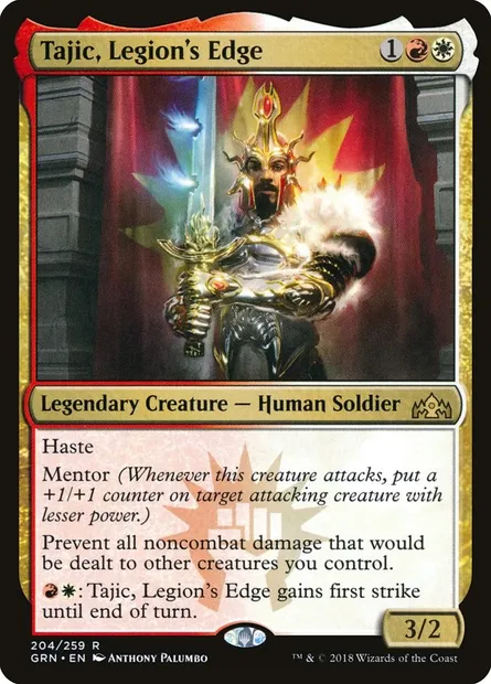 Tajic, Legion's Edge, Magic card GRN 204 — Guilds of Ravnica set
