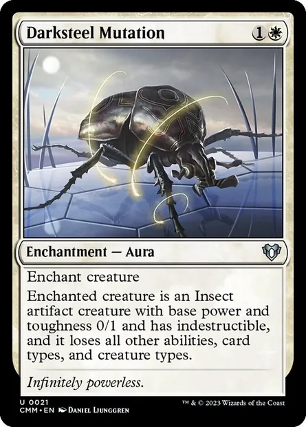 Darksteel Mutation, Magic card CMM 21 — Commander Masters set