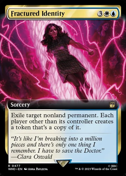 Fractured Identity, Magic card WHO 477 — Doctor Who set