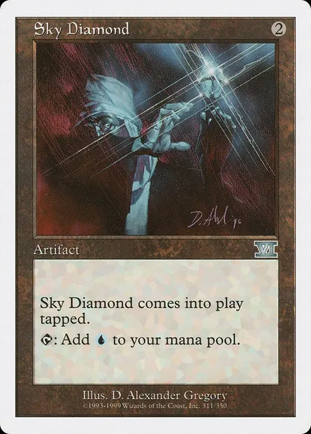 Sky Diamond, Magic card 6ED 311 — Classic Sixth Edition set