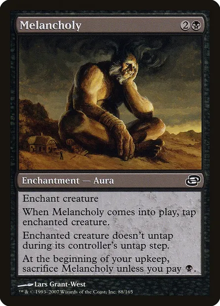 Melancholy, Magic card PLC 88 — Planar Chaos set