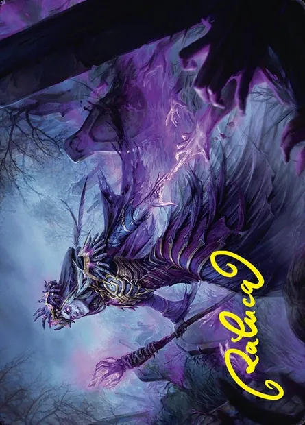 Zul Ashur, Lich Lord // Zul Ashur, Lich Lord, carte Magic AFDN 10 — extension Foundations Art Series
