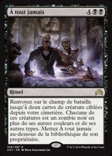 À tout jamais, carte Magic SOI 109 — extension Ténèbres sur Innistrad