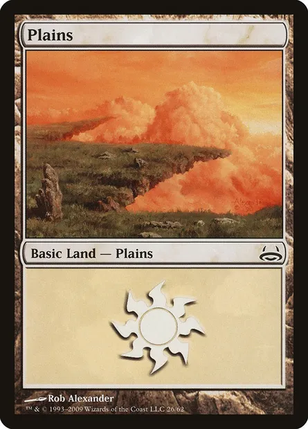Plains, Magic card DDC 26 — Duel Decks: Divine vs. Demonic set