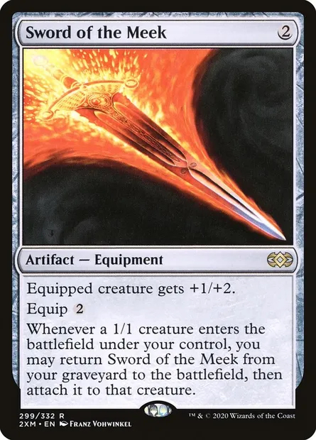 Sword of the Meek, Magic card 2XM 299 — Double Masters set