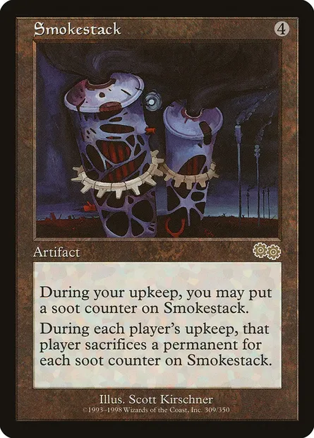 Grande cheminée, carte Magic USG 309 — extension Epopée d'Urza