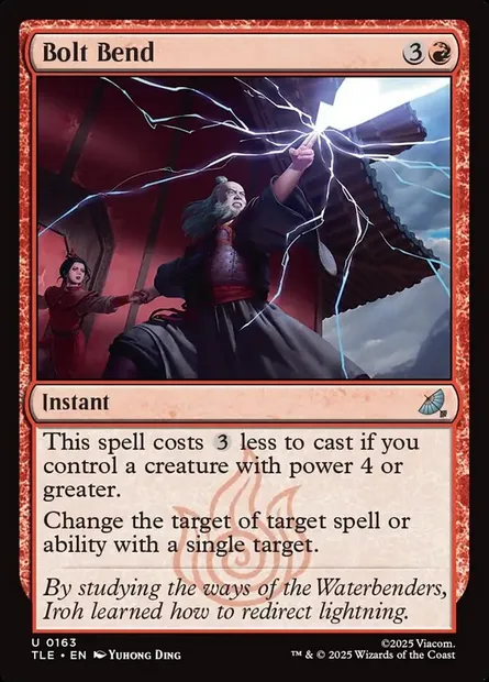 Bolt Bend, Magic card TLE 163 — Avatar: The Last Airbender Eternal set