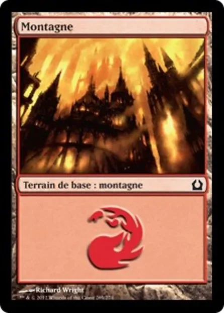 Montagne, carte Magic RTR 269 — extension Retour à Ravnica