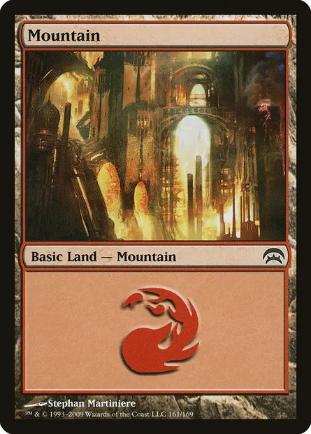 Montagne, carte Magic HOP 161 — extension Planechase