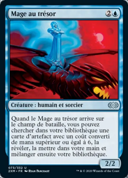 Mage au trésor, carte Magic 2XM 73 — extension Double Masters