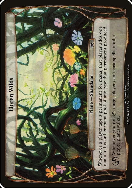 Eloren Wilds, Magic card OPCA 21 — Planechase Anthology Planes set