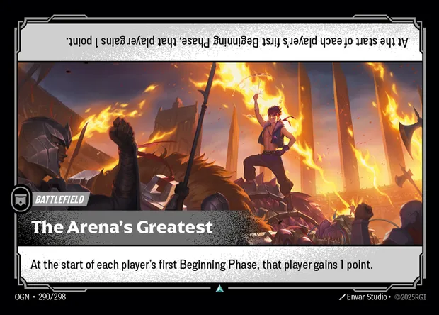 The Arena's Greatest, carte Riftbound OGN 290 — extension Origins