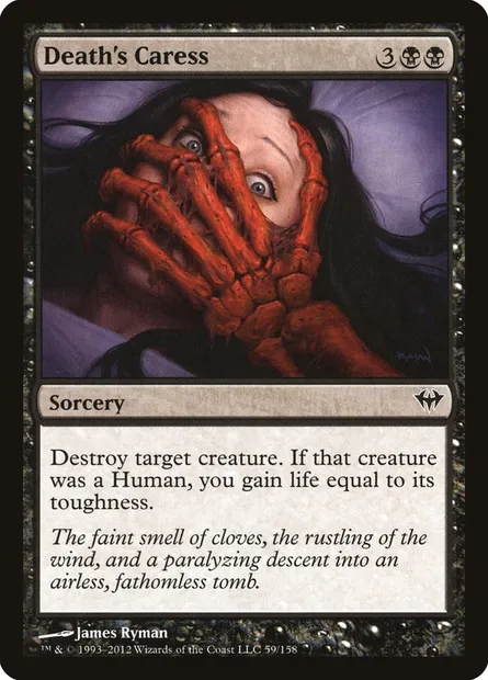 Death's Caress, Magic card DKA 59 — Dark Ascension set