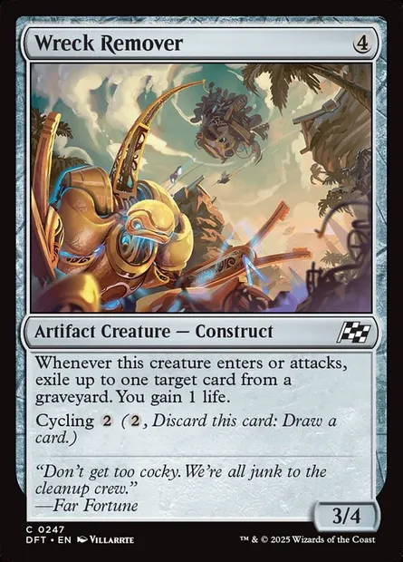 Wreck Remover, Magic card DFT 247 — Aetherdrift set
