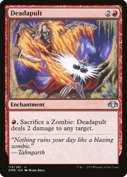 Deadapult, Magic card DMR 115 — Dominaria Remastered set