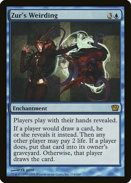 Zur's Weirding, Magic card 9ED 114★ — Ninth Edition set