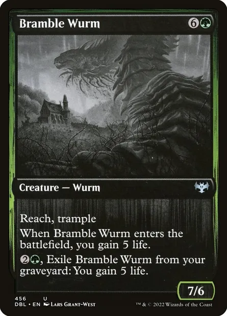 Guivre de ronces, carte Magic DBL 456 — extension Innistrad : Double Programme