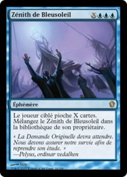 Zénith de Bleusoleil, carte Magic C13 32 — extension Commander 2013