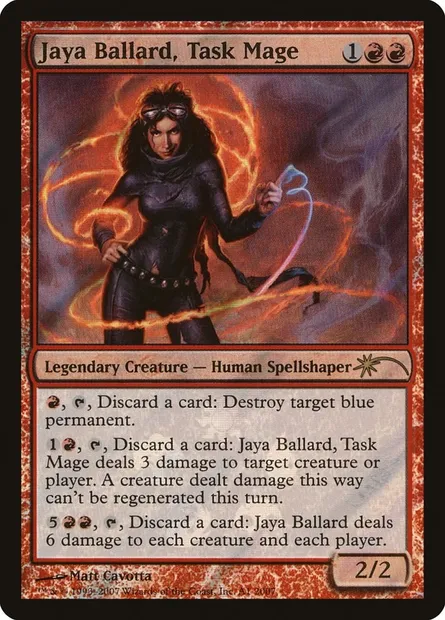 Jaya Ballard, Task Mage, Magic card PTSP A1 — Time Spiral Promos set